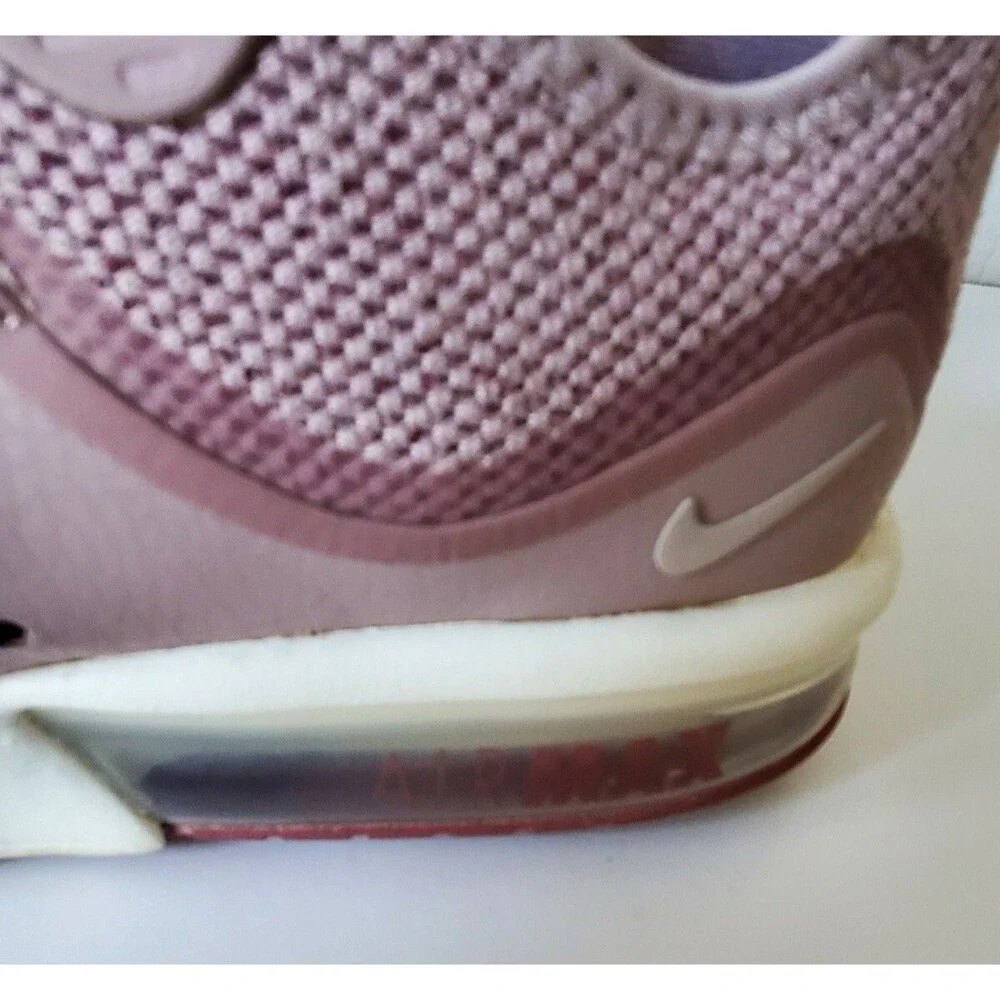 Nike Air Max Sequent 3 Women's Running Shoes SZ 8.5 Rose Pink White 908993-602